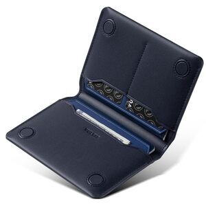 Slim Passport Wallet RFID Blocking Travel Holder Men Women
